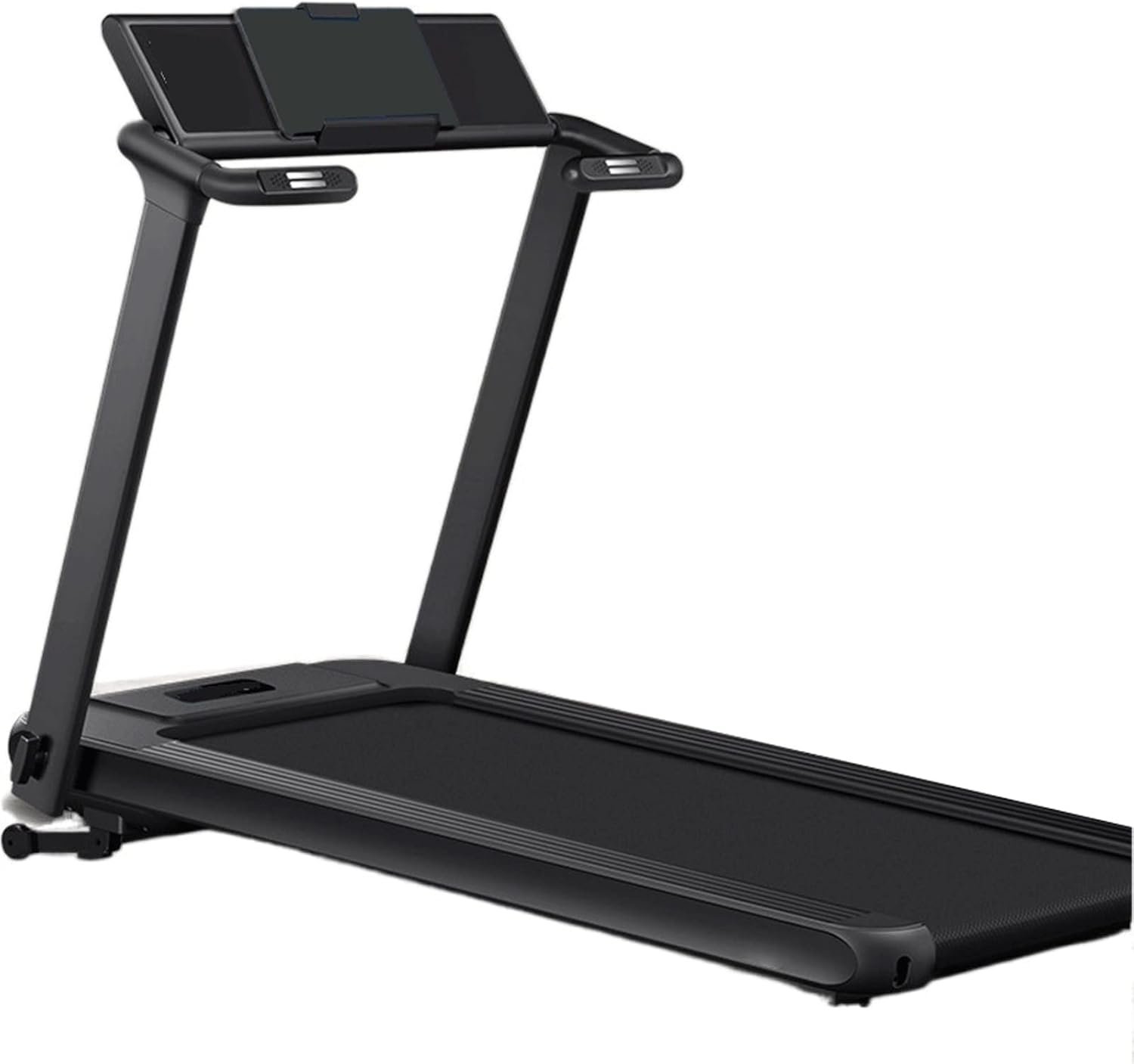 Treadmills Quiet Folding Treadmill Multifunctional Fitness Equipment Home Treadmill Folding Treadmill (Black)