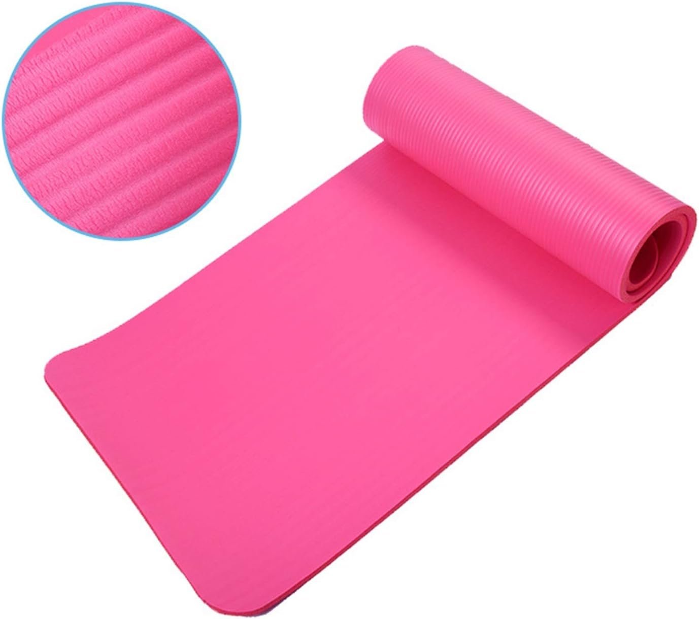 Outdoor Indoor 15mm Foldable Exercise Yoga Mat Non-Slip Thick Pad Fitness Pilates Mat Camping Sleeping Mattress (Color : 01) - Image 2