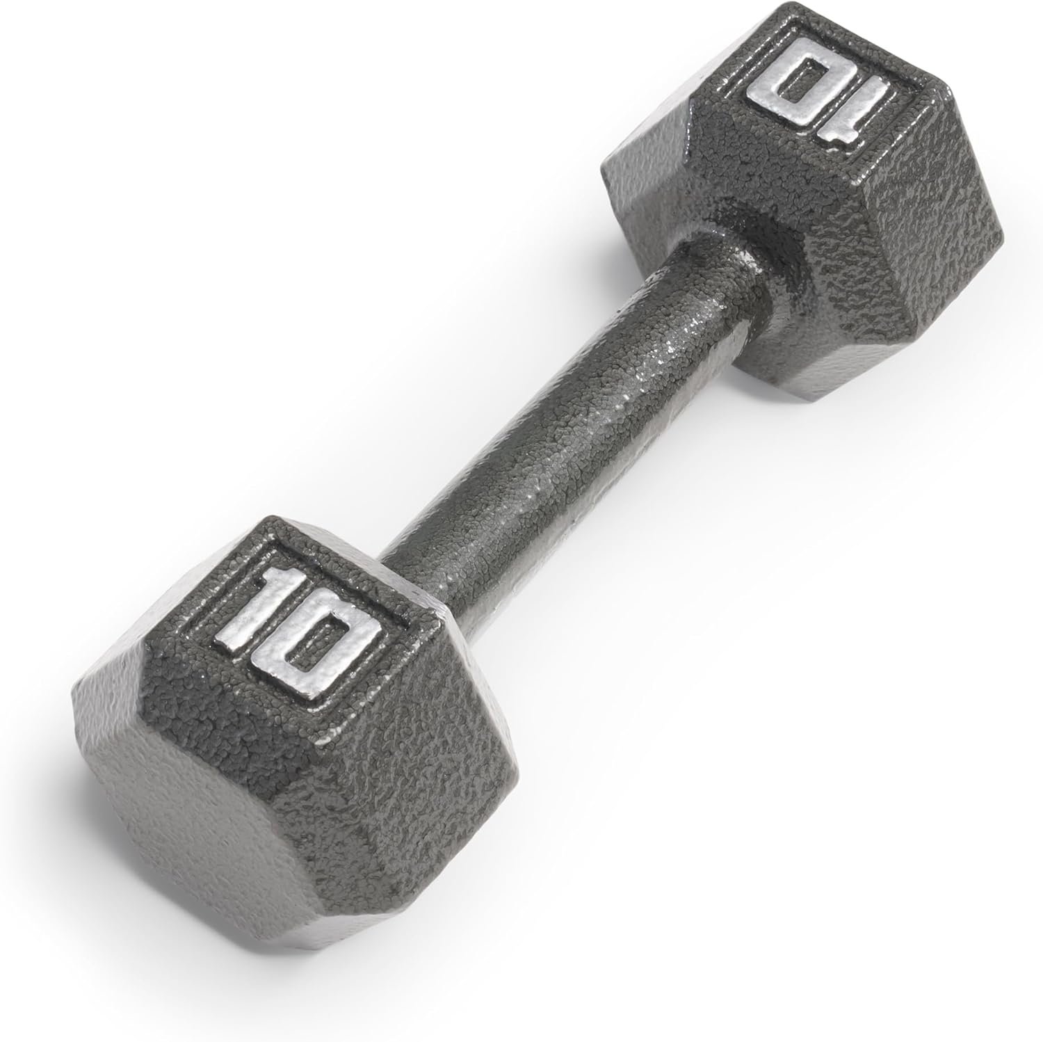 Cast Iron Hex Dumbbells Collection - Available size from 3-lb to 100-lb, SOLD INDIVIDUALLY